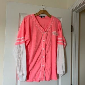 Full sleeve cardigan with Tybee Island Georgia